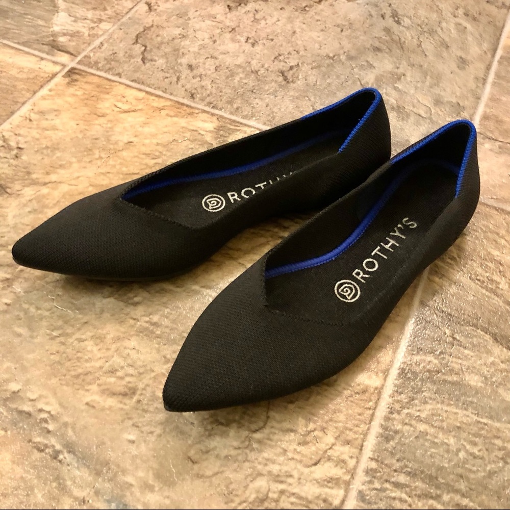 Rothy’s authentic “The Point” flats